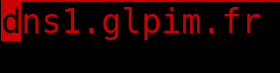 Contenu du fichier /etc/hostname du serveur